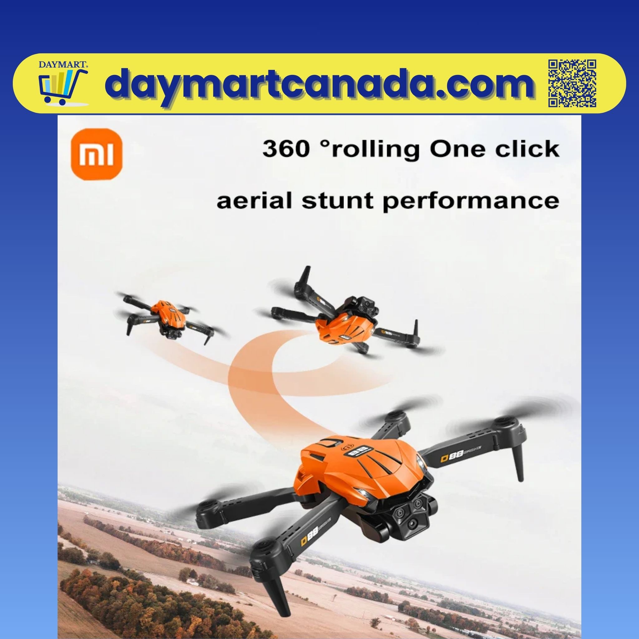 Xiaomi D88 8K HD Dual Camera 5G VR Drone - Image 2