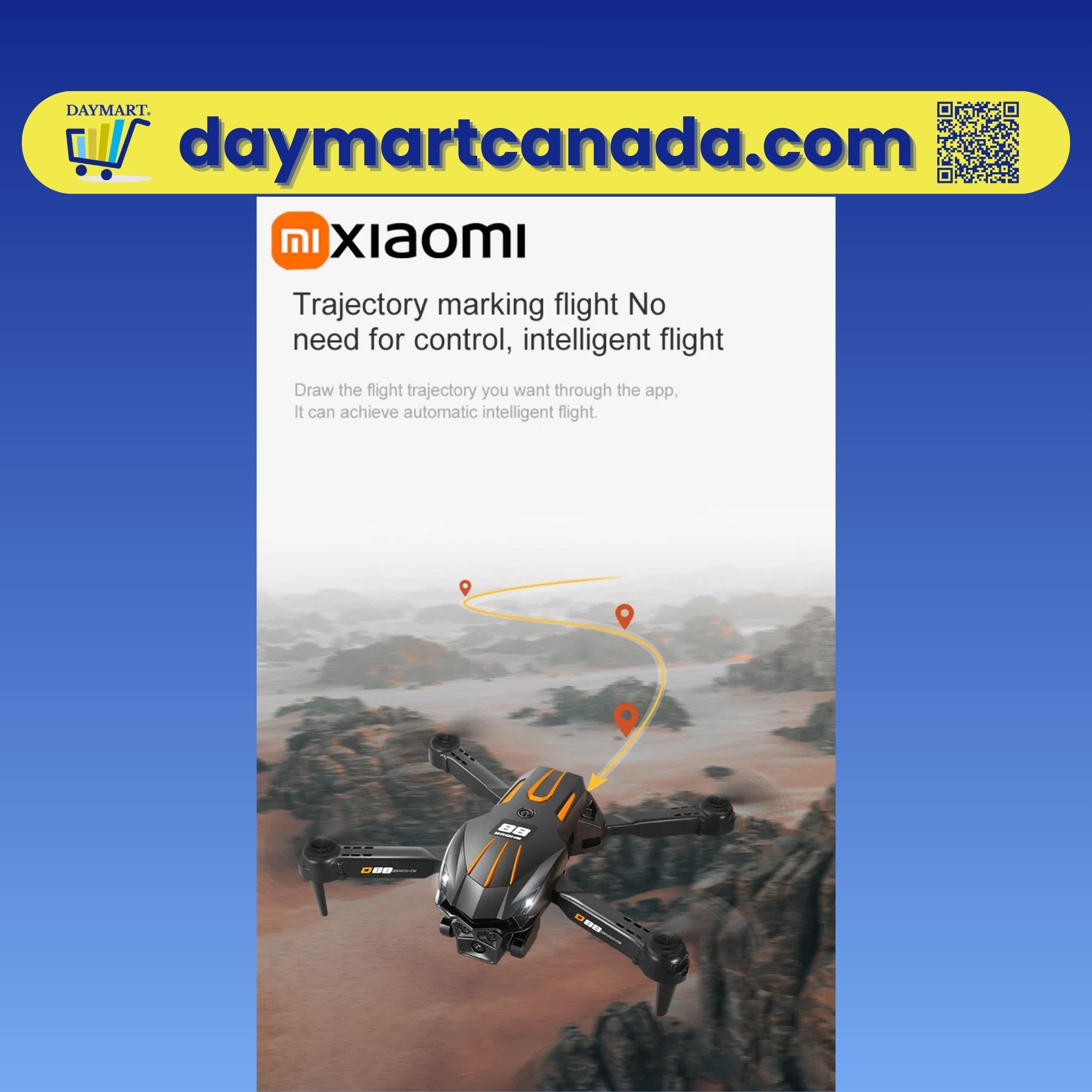 Xiaomi D88 8K HD Dual Camera 5G VR Drone - Image 8