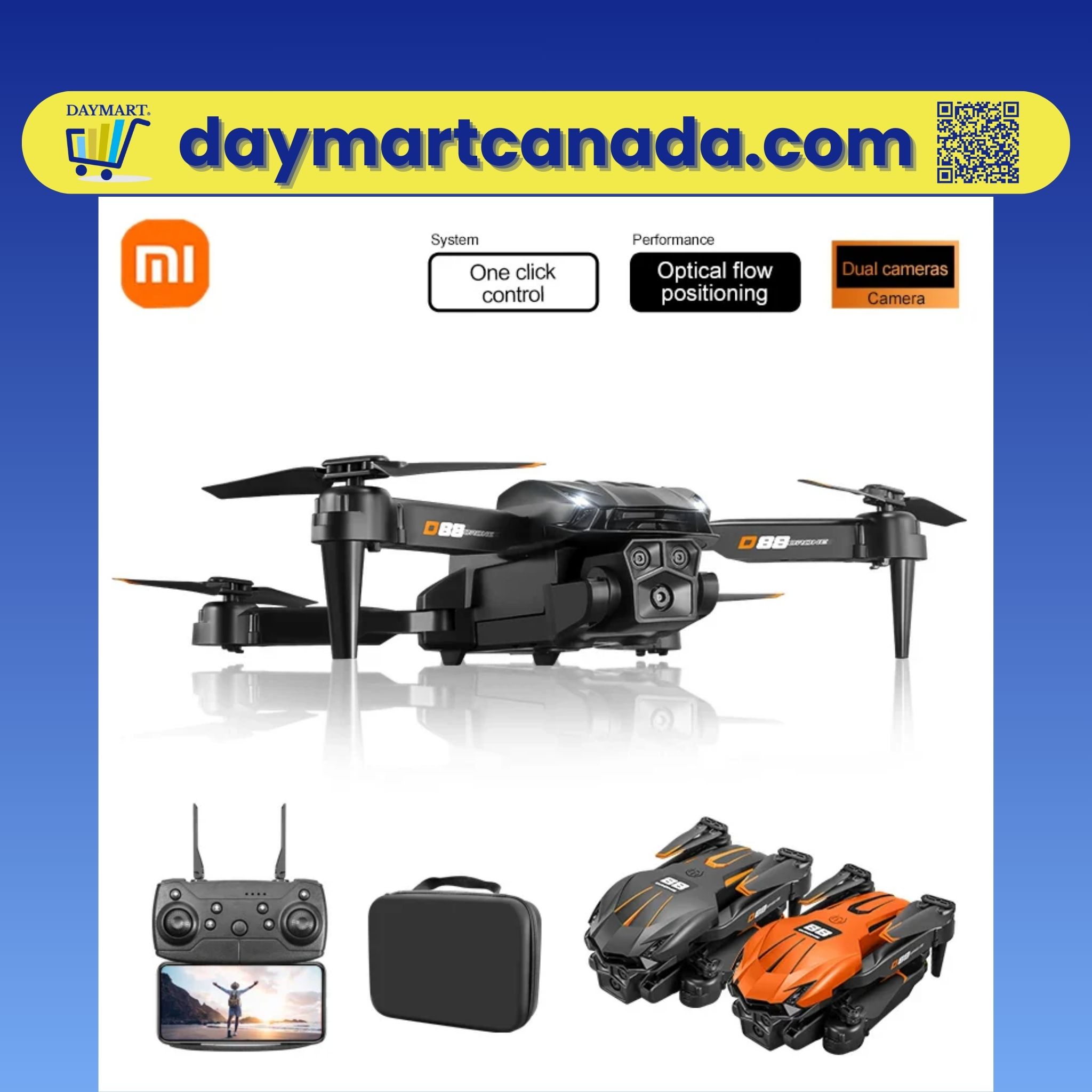 Xiaomi D88 8K HD Dual Camera 5G VR Drone - Image 13
